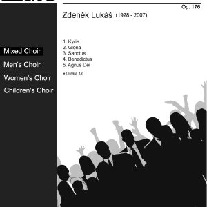 Missa brevis, op. 176 (S,A1,A2,T,B)